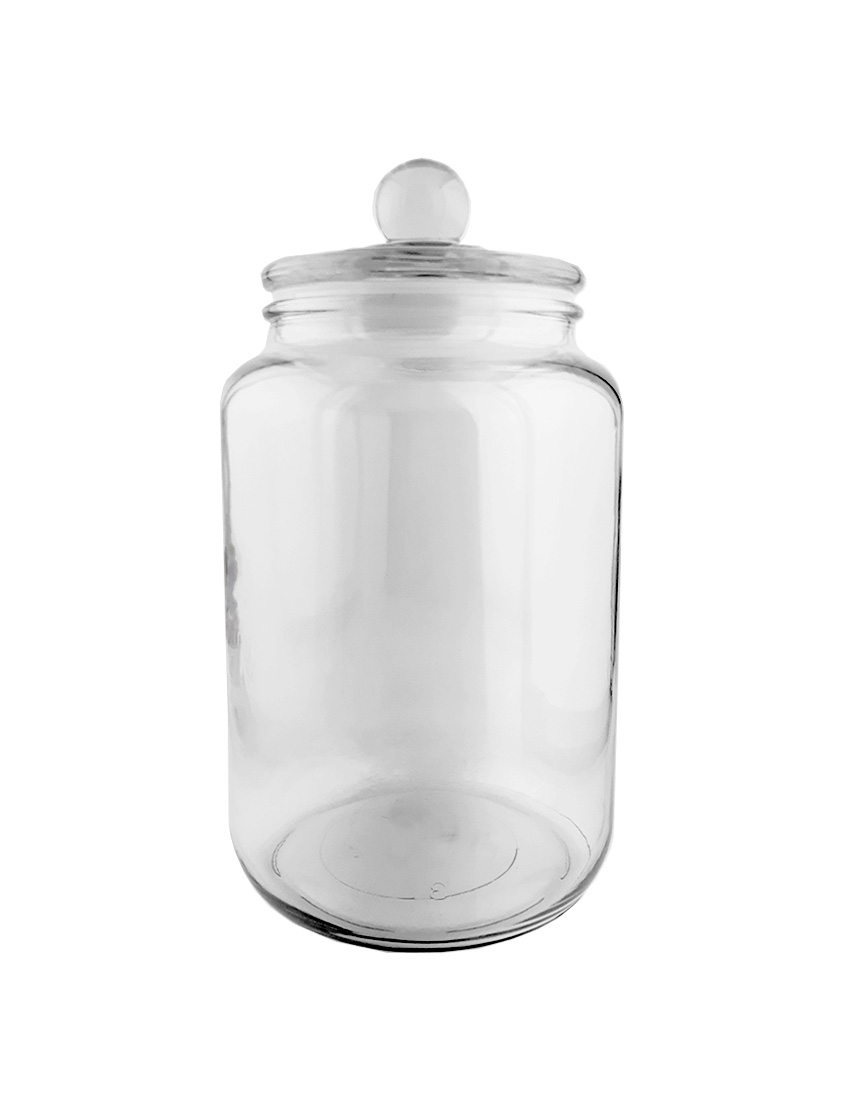 3000ml Bull Pressed Glass Jar Malaysia Glass Plastic Jars Online Shop Jargeous